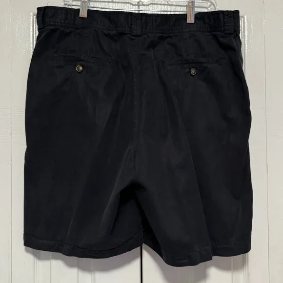 Tommy Bahama Mens RipStop Lyocell/Cotton Shorts Black Size 38W - Picture 2 of 5
